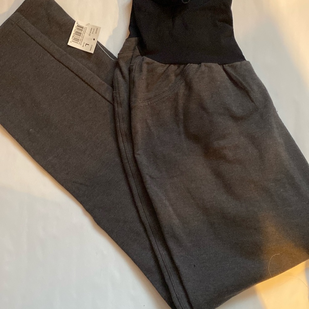 NWT Motherhood Maternity Pants with Full Belly Band Support